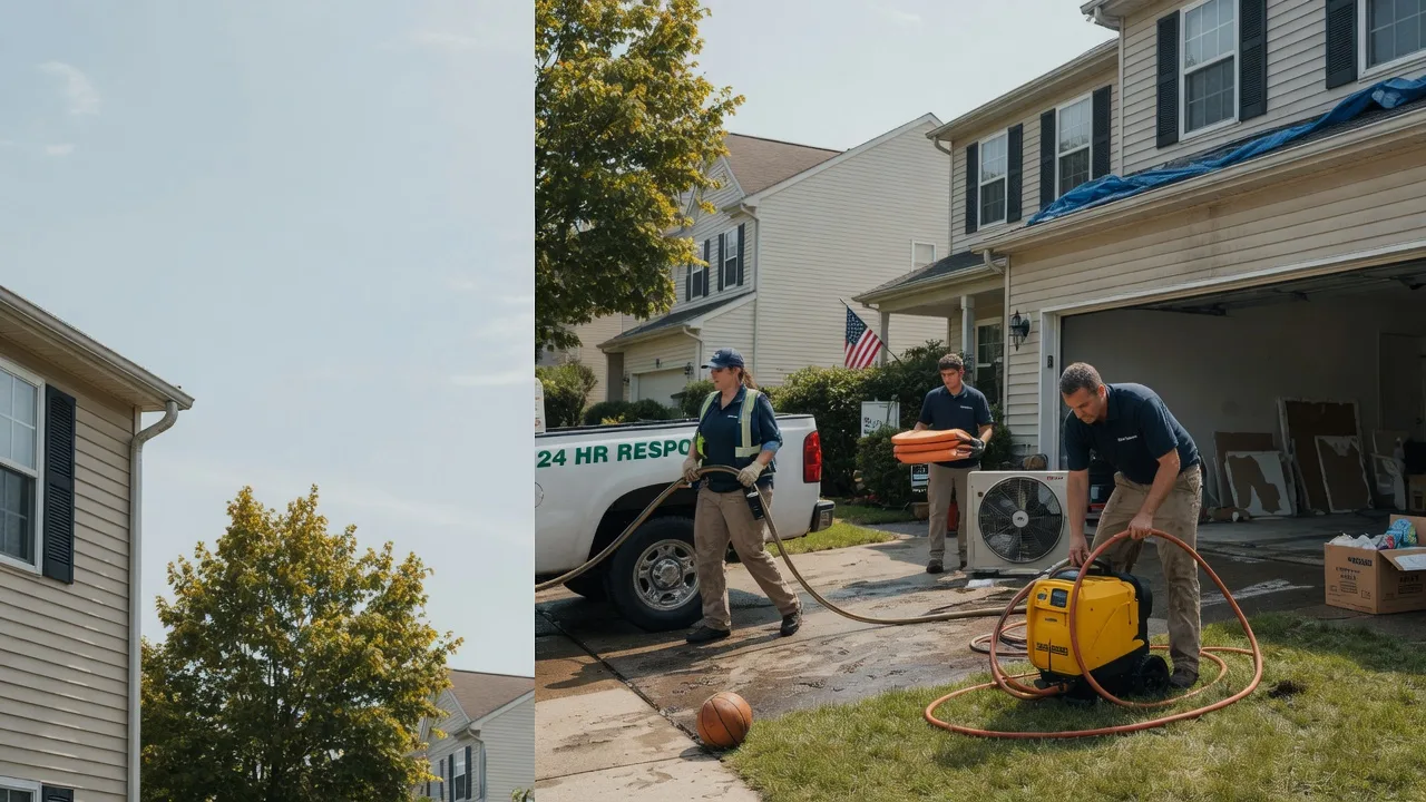Emergency Water Damage Restoration in New Lisbon, WI near me